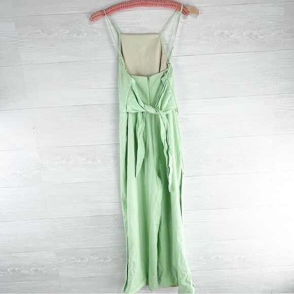 Camila Coelho Revolve Micah Linen Blend Wide Leg Jumpsuit - Picture 7 of 9